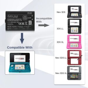 3ds 3ds xl 3ds xl 2dsxl battery